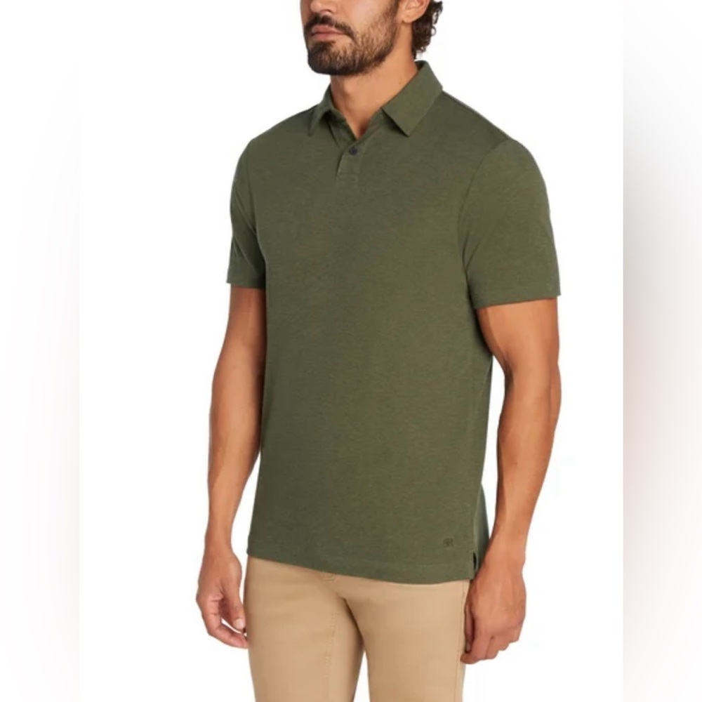 Banana Republic Men's Olive Polo Shirt